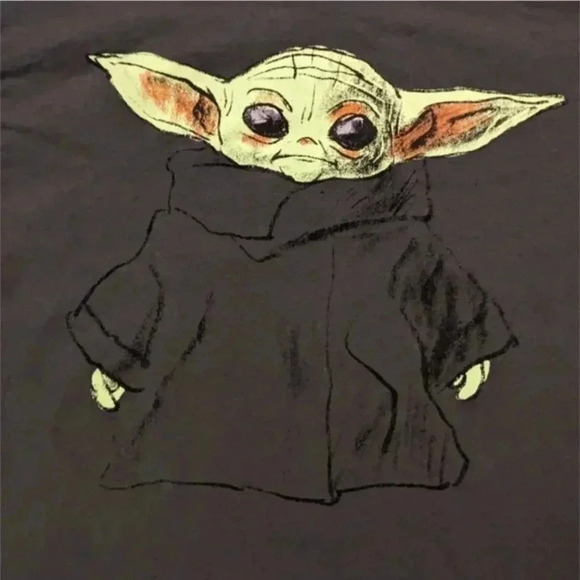 Star Wars Baby Yoda T-Shirt, Men's Size Medium - Picture 3 of 7